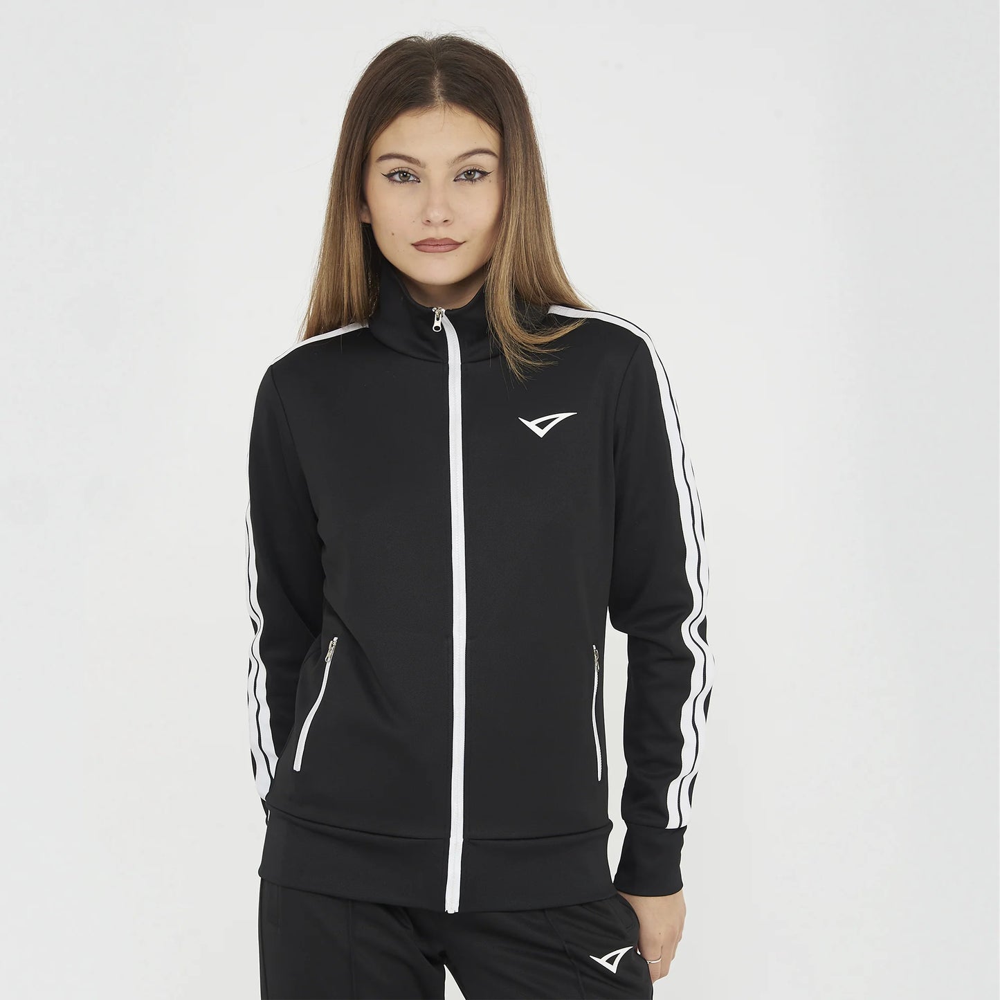 Legea Giacca Unique Women's Track Jacket Black and White