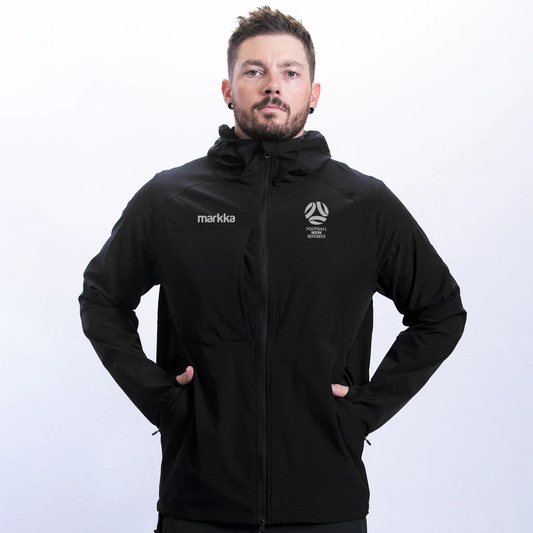 FNSW Referees Branch Teknika Mechanical Stretch Jacket Black