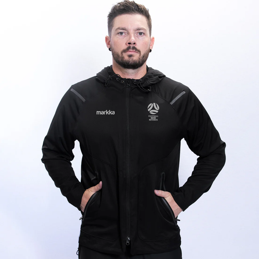 FNSW Referees Branch Jiri Running Jacket Black