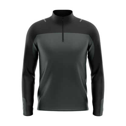 Markka Breeze Stretch Knit Mid-Layer Black / Grey
