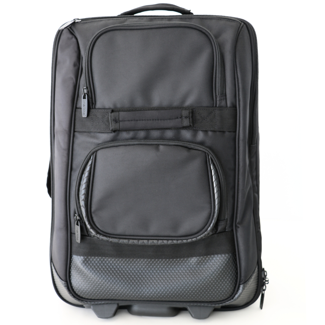 Football Australia Rota Wheeled Bag Black