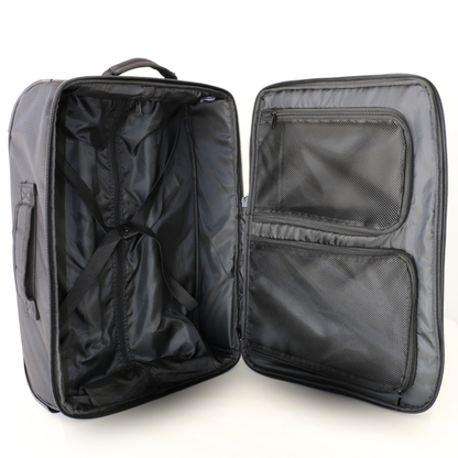 Football Australia Rota Wheeled Bag Black
