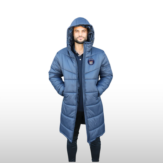 Norwest FC Markka Everest Long Puffer Jacket Navy