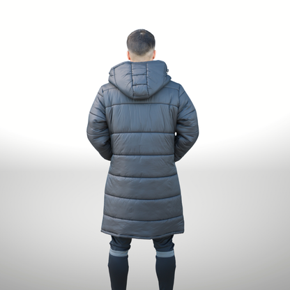 Markka Everest Long Puffer Jacket Black