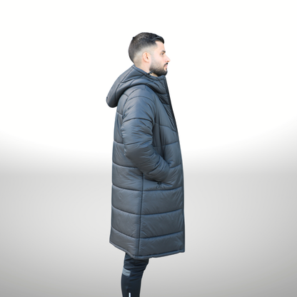 Markka Everest Long Puffer Jacket Black