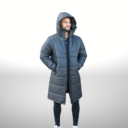 Markka Everest Long Puffer Jacket Black