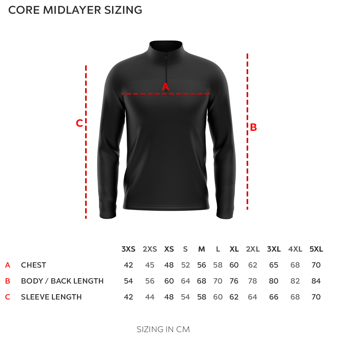 Markka CORE Performance Tech Knit Quarter Zip Black / Black