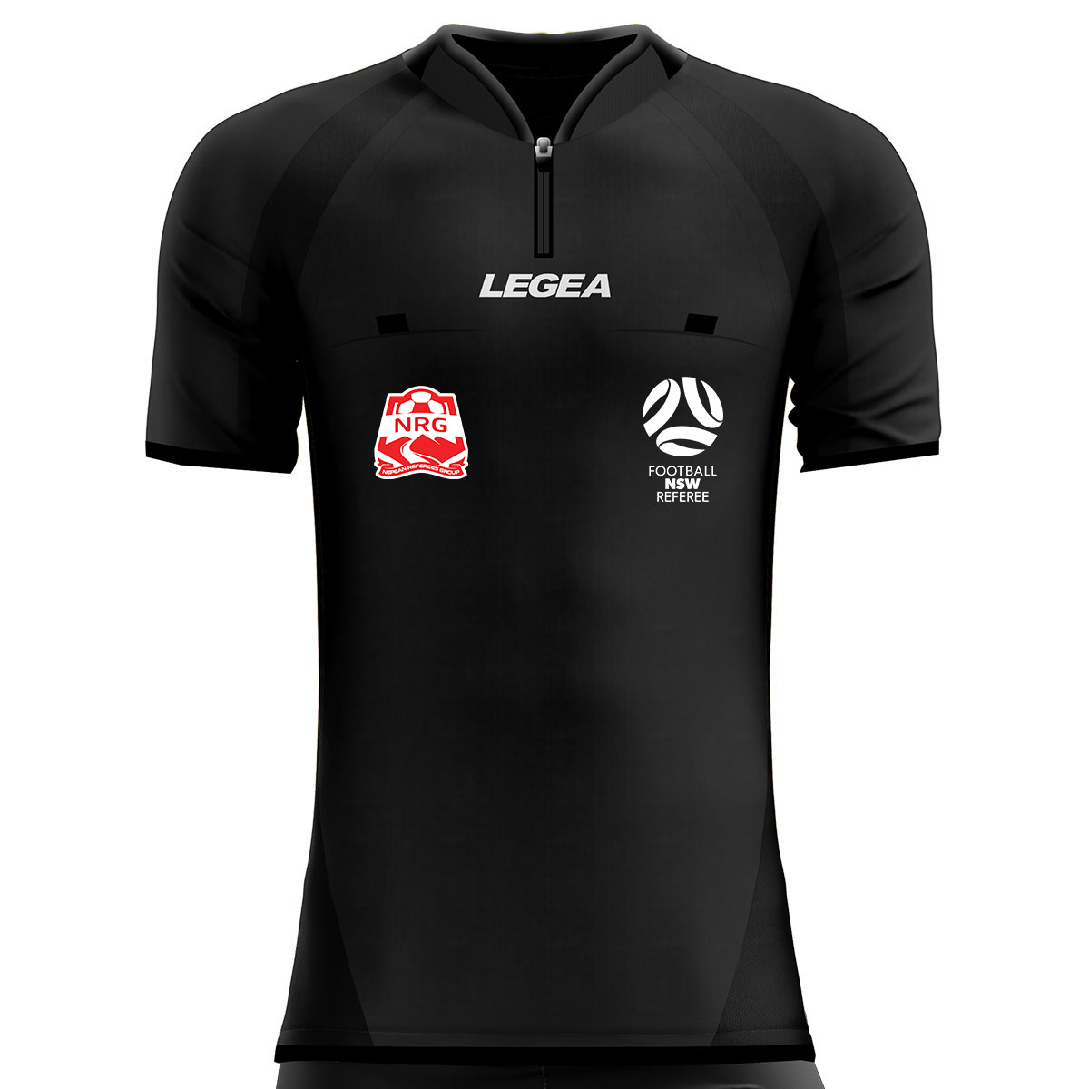 Nepean Referees Group Arbitro Drive Referee Jersey Black