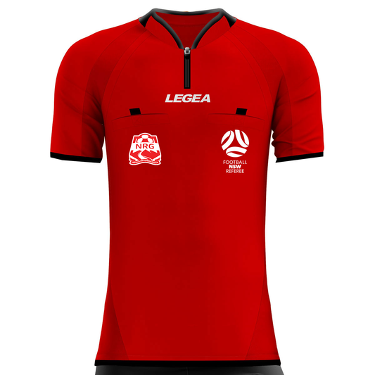 Nepean Referees Group Arbitro Drive Referee Jersey Red