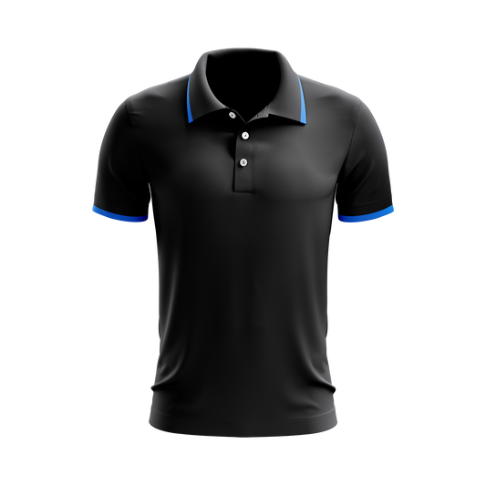 Legea Dacca Polo Black / Azure