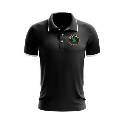 Inner West Hawks Dacca Polo Black / White