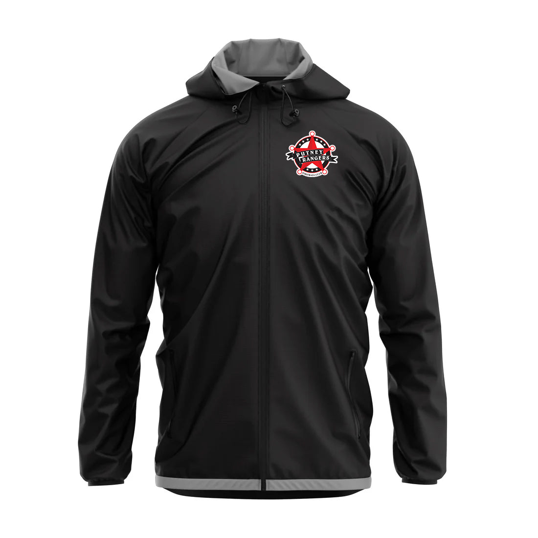 Putney Rangers Tifone Rain Jacket Black