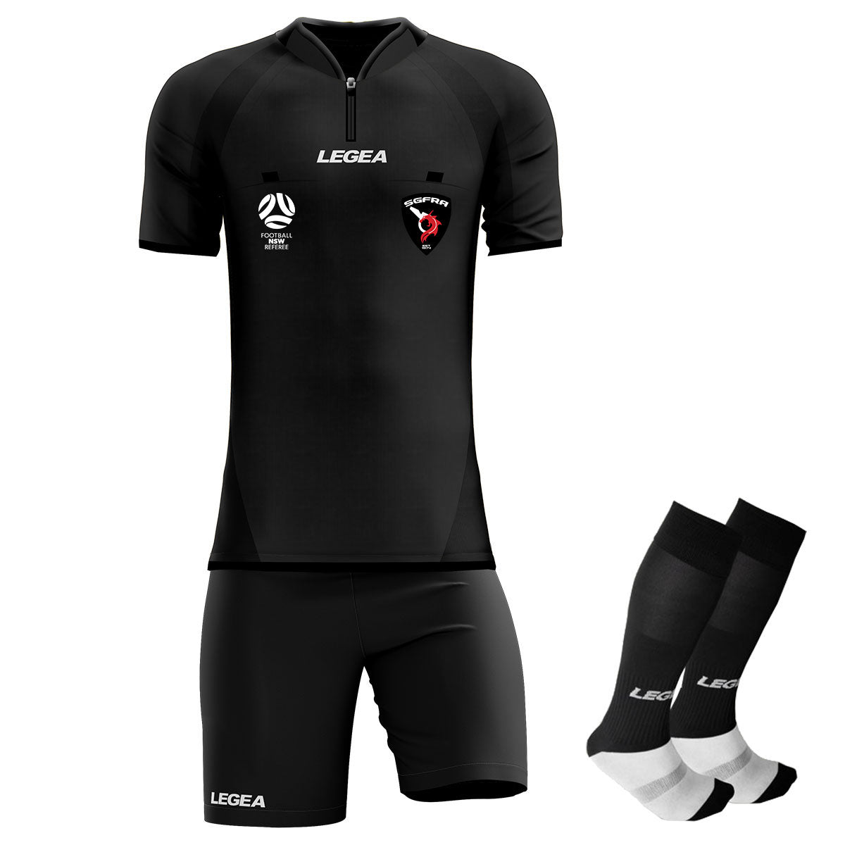 SGFRA Arbitro Drive Referee Kit Black