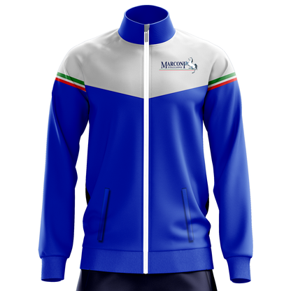 Marconi Stallions FC Sender Track Jacket Azure / White