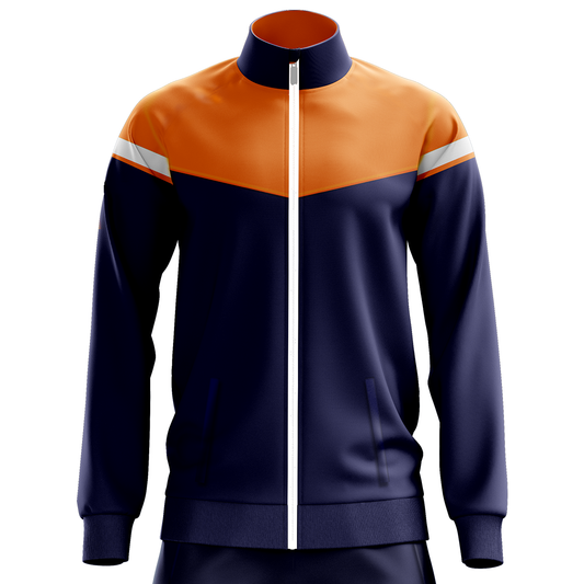 Sender Track Jacket Navy / Orange