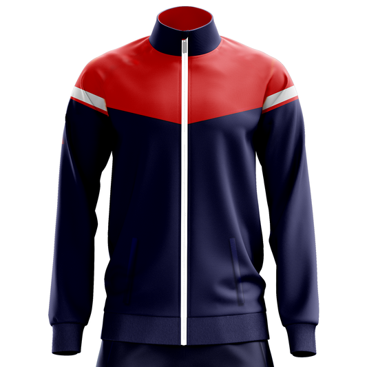 Sender Track Jacket Navy / Red