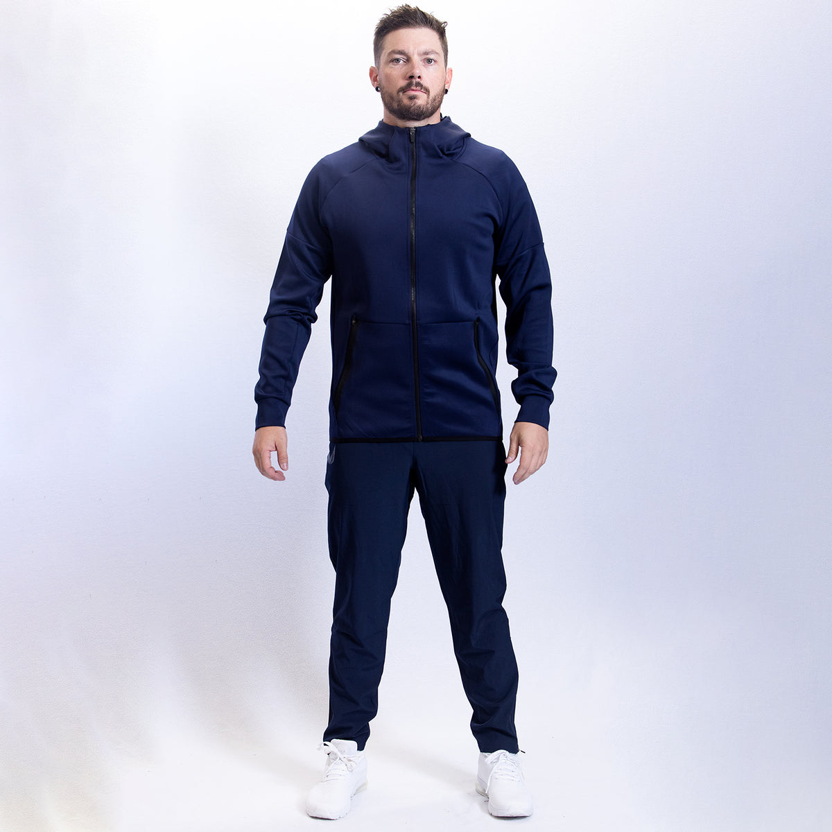 Markka Soft Shell Sweat Hoodie Navy – Hallmark Sports