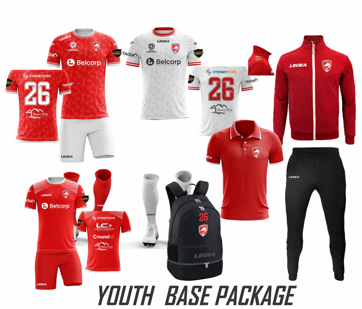 St George City Complete Base Player Pack 2027 - Youth
