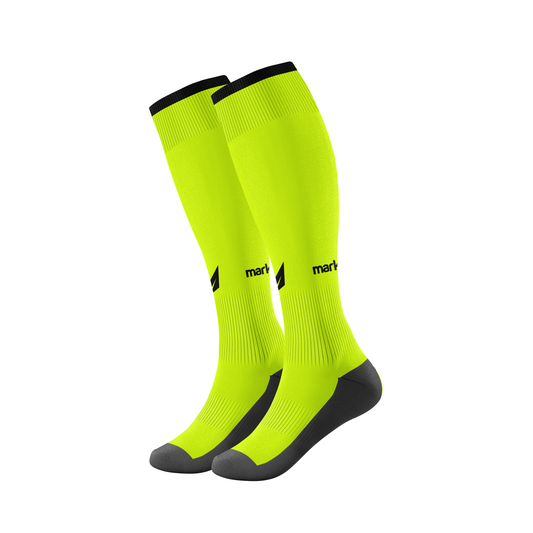 Markka Stripe Referee Socks Fluro Yellow