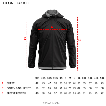 Markka Tifone Rain Jacket Black