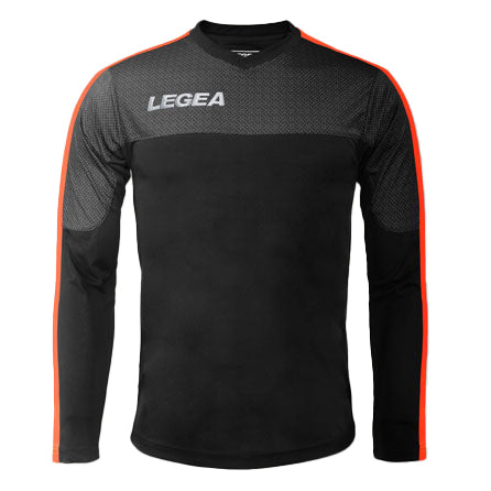 Legea Atene Long Sleeve Jersey Black/Orange