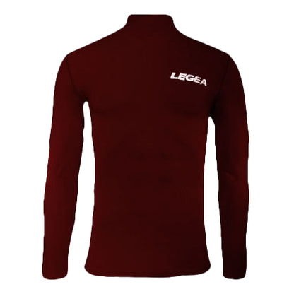 Legea Body 6 Compression Long Sleeve Shirt Maroon