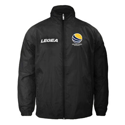 Central Coast Football Referees Italia Spray Jacket Black