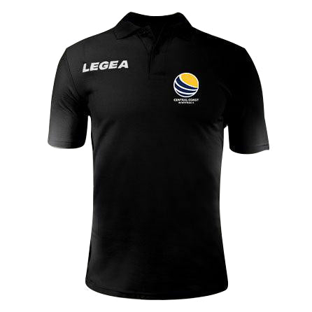 Central Coast Football Referees Sud Polo Black