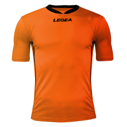 Legea Dusseldorf Short Sleeve Jersey Orange Size XL