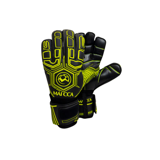 Markka Finger Spine Goalkeeper Gloves Black/Green