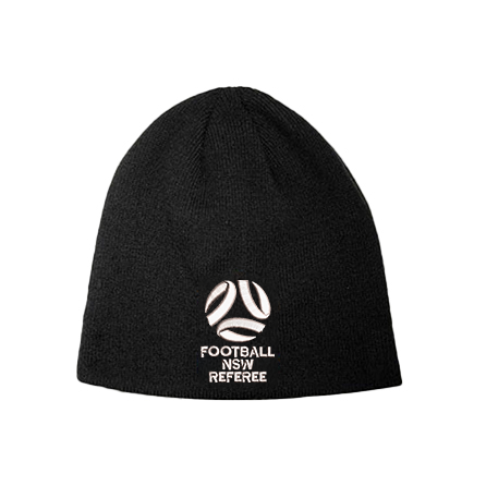 Central Coast Football Referees Beanie Black