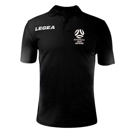 Football NSW Referees Sud Polo Black