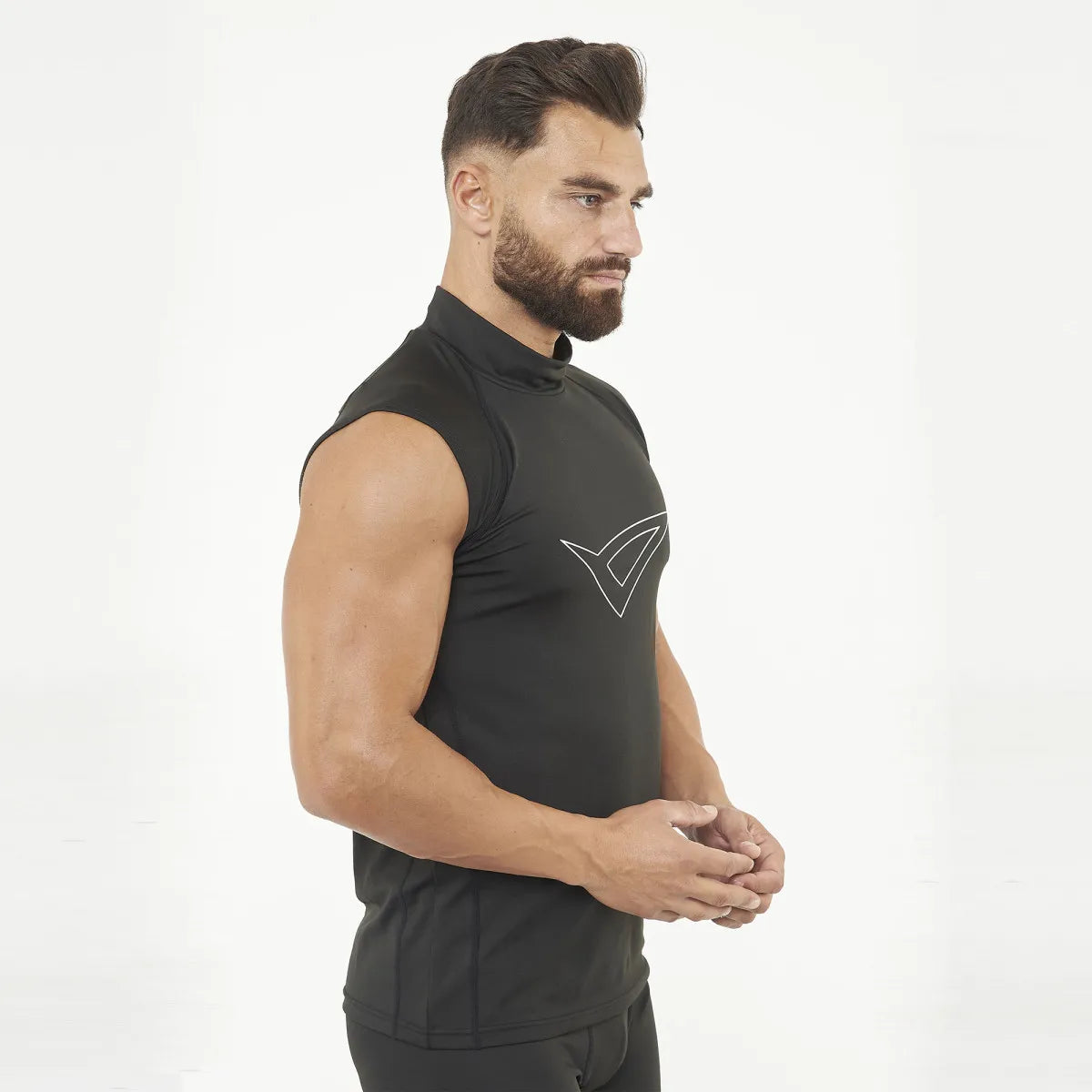 Legea Ironboy Singlet Compression Top Black