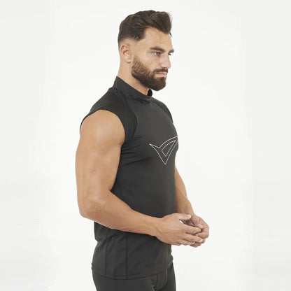 Legea Ironboy Singlet Compression Top Black