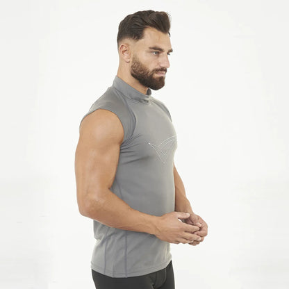 Legea Ironboy Singlet Compression Top Grey