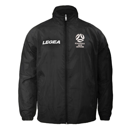 Football NSW Referees Italia Spray Jacket Black