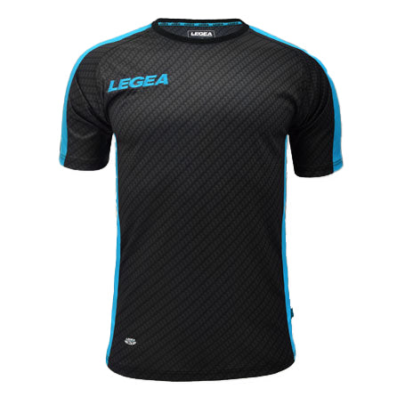 Legea Marsiglia Short Sleeve Jersey Charcoal Grey/Sky