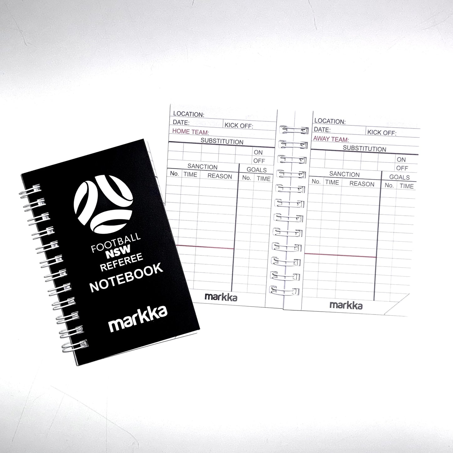 Markka Referees Matchbook