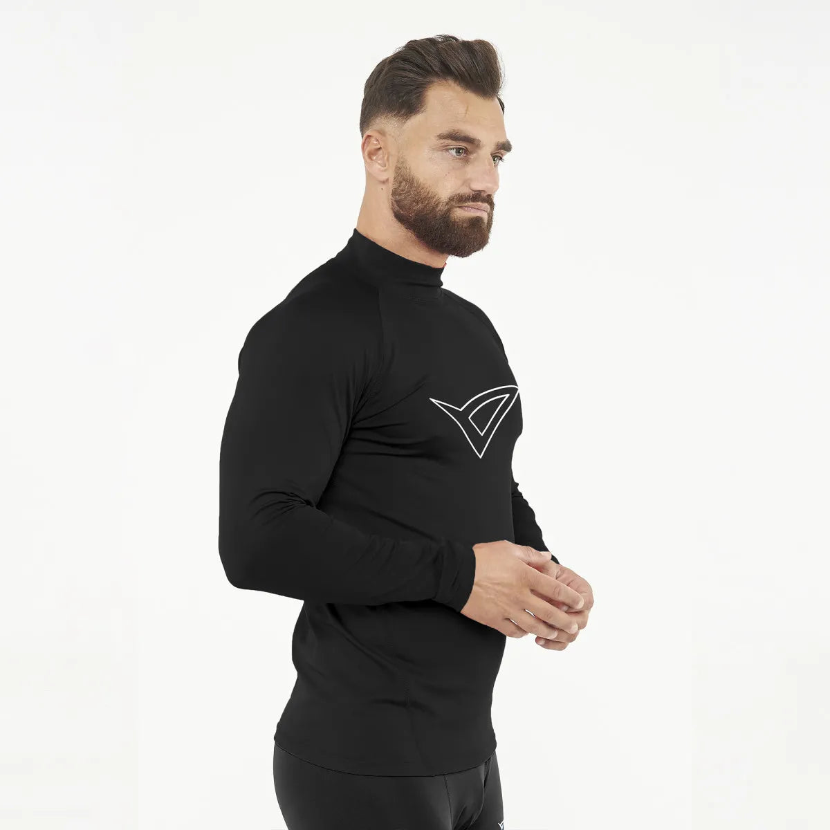 Legea Ironboy Long Sleeve Compression Top Black