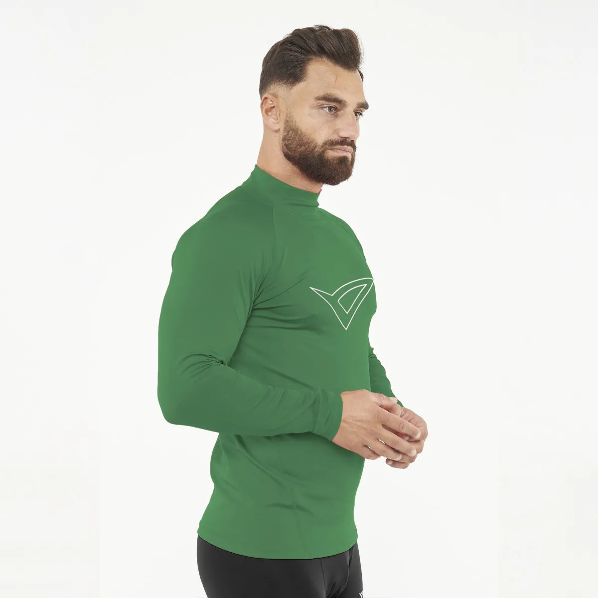 Legea Ironboy Long Sleeve Compression Top Green