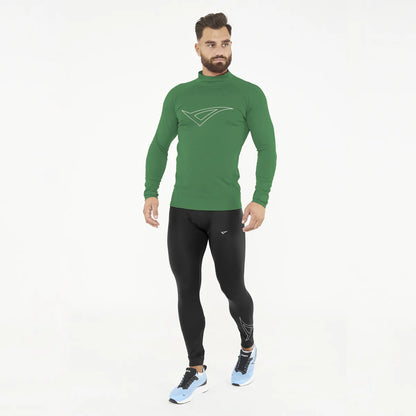 Legea Ironboy Long Sleeve Compression Top Green