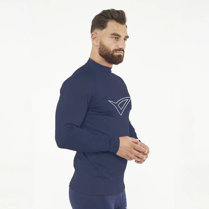 Legea Ironboy Long Sleeve Compression Top Navy