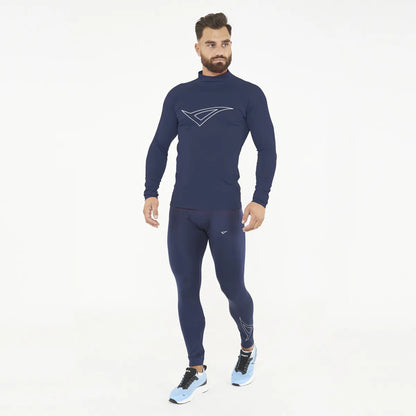 Legea Ironboy Long Sleeve Compression Top Navy