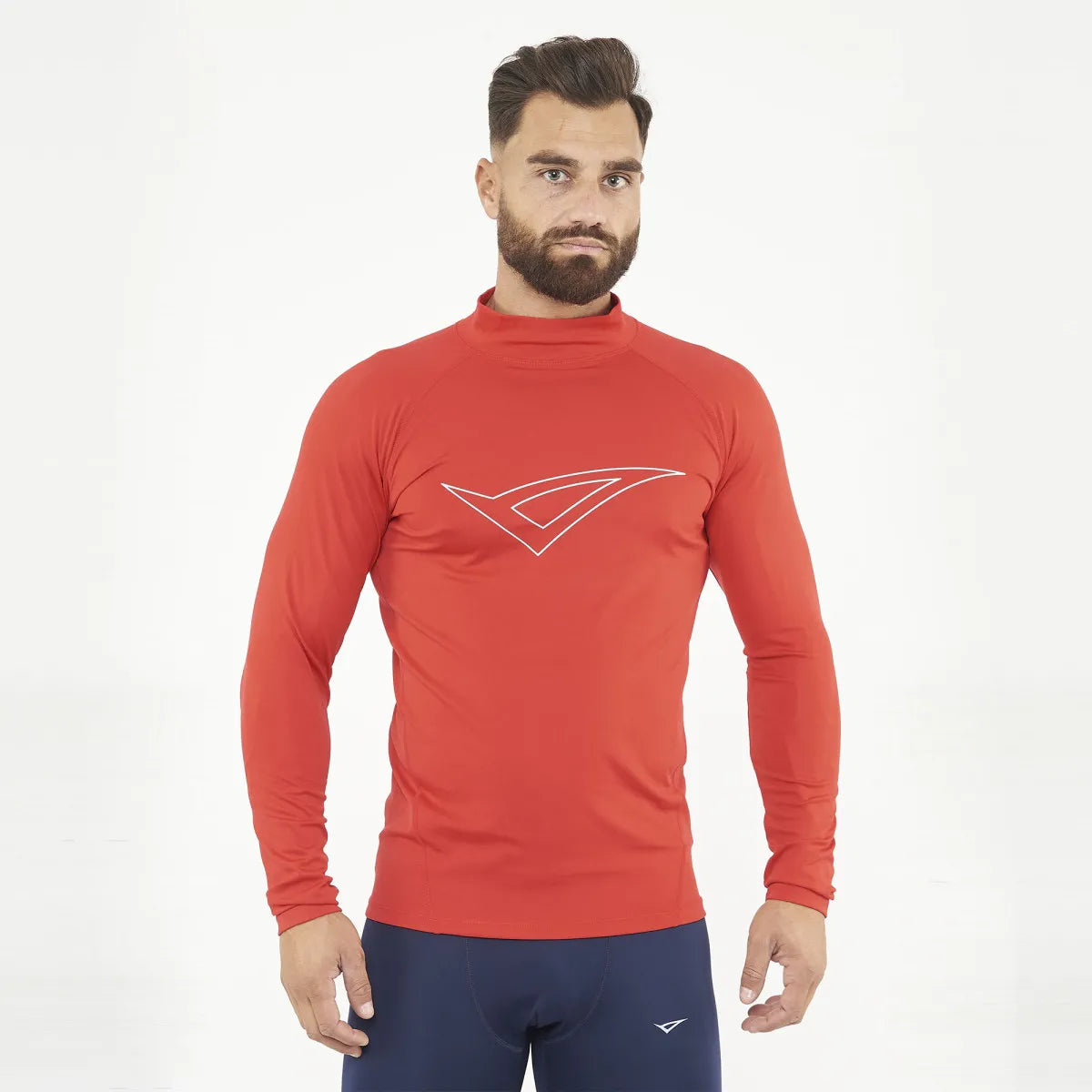 Legea Ironboy Long Sleeve Compression Top Red