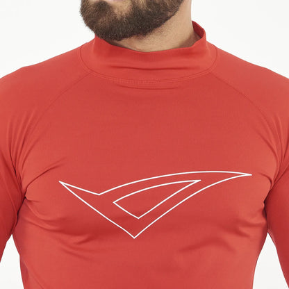 Legea Ironboy Long Sleeve Compression Top Red