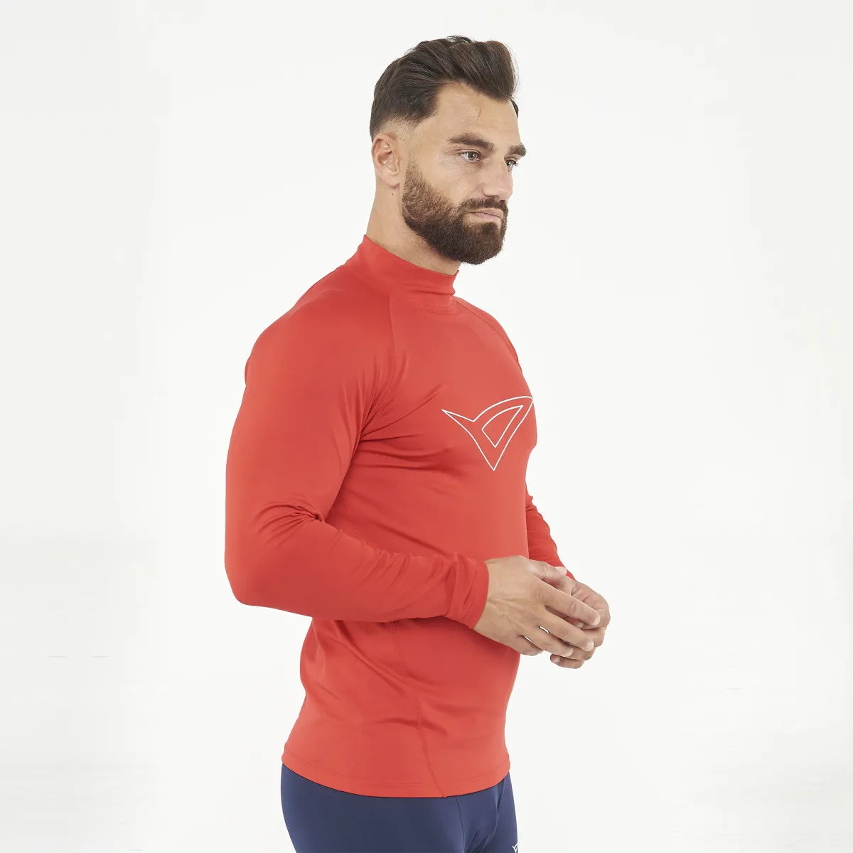 Legea Ironboy Long Sleeve Compression Top Red