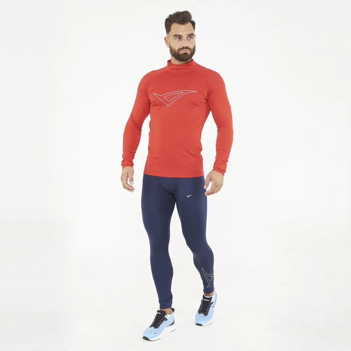 Legea Ironboy Long Sleeve Compression Top Red