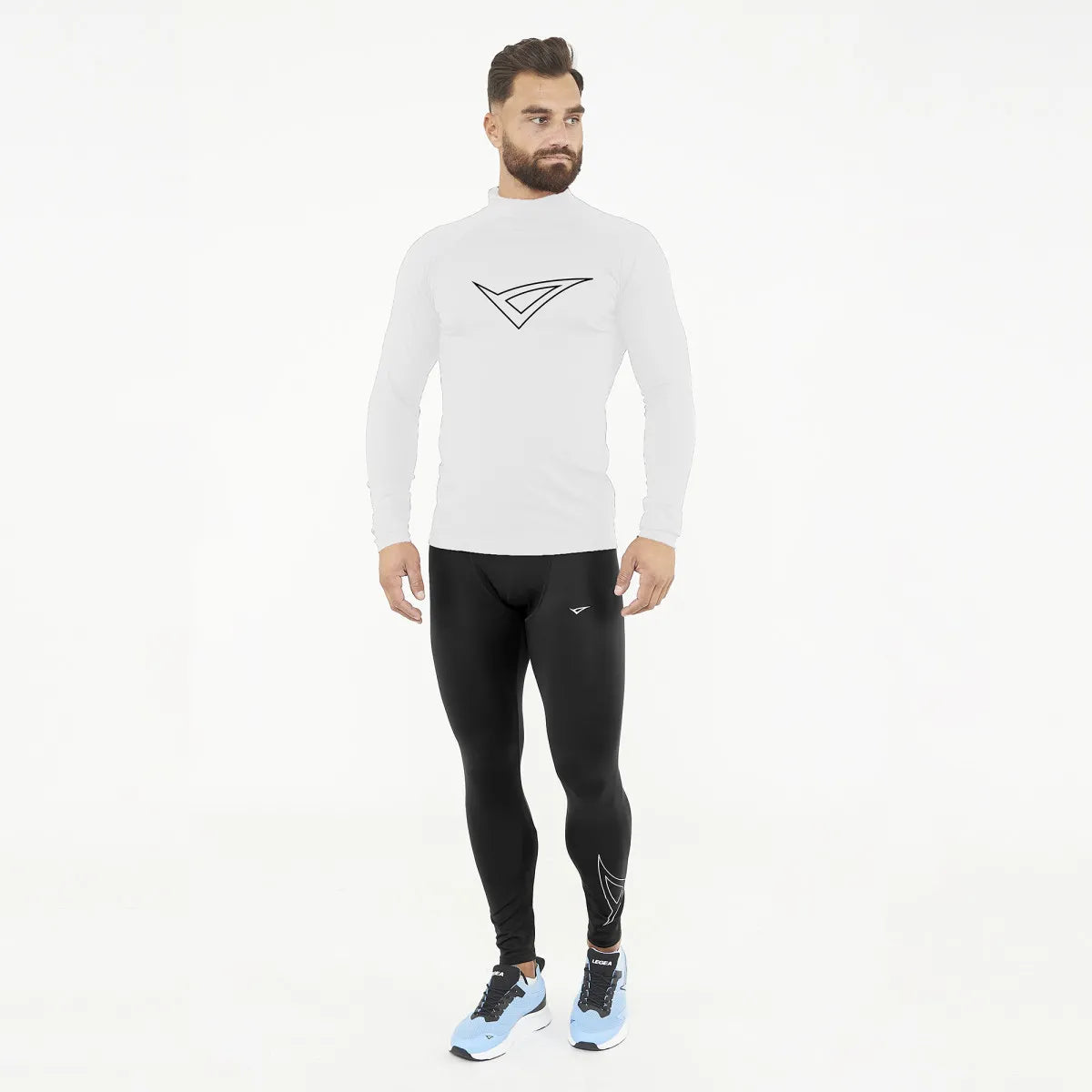 Legea Ironboy Long Sleeve Compression Top White