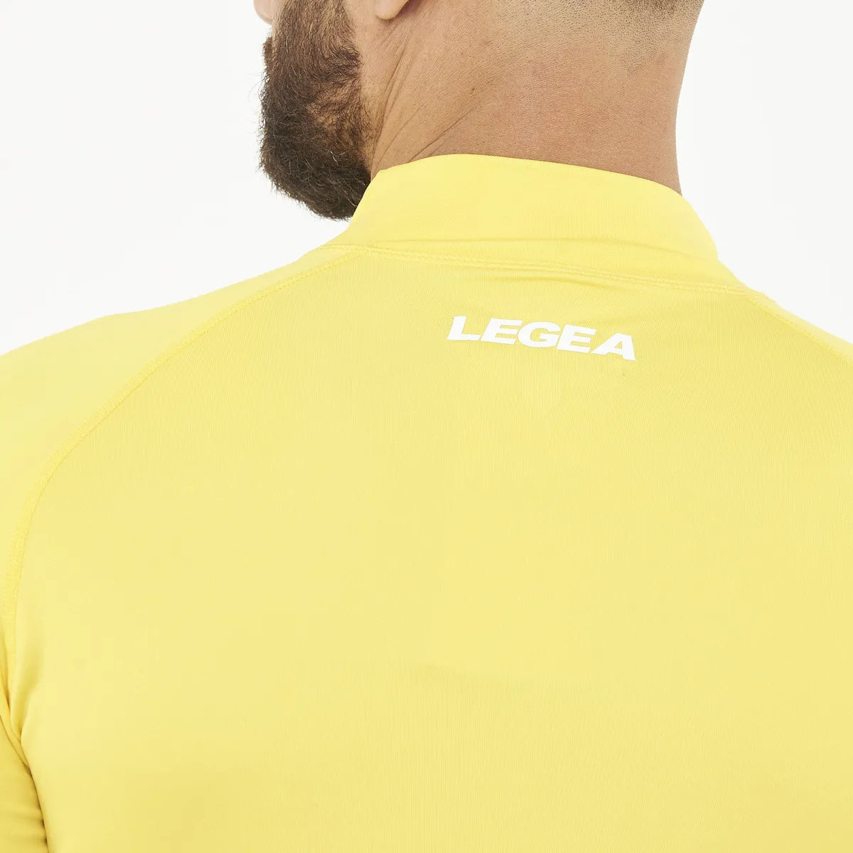 Legea Ironboy Long Sleeve Compression Top Yellow