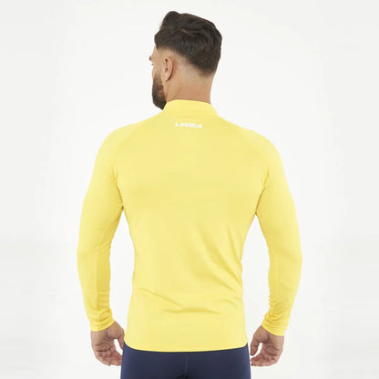 Legea Ironboy Long Sleeve Compression Top Yellow